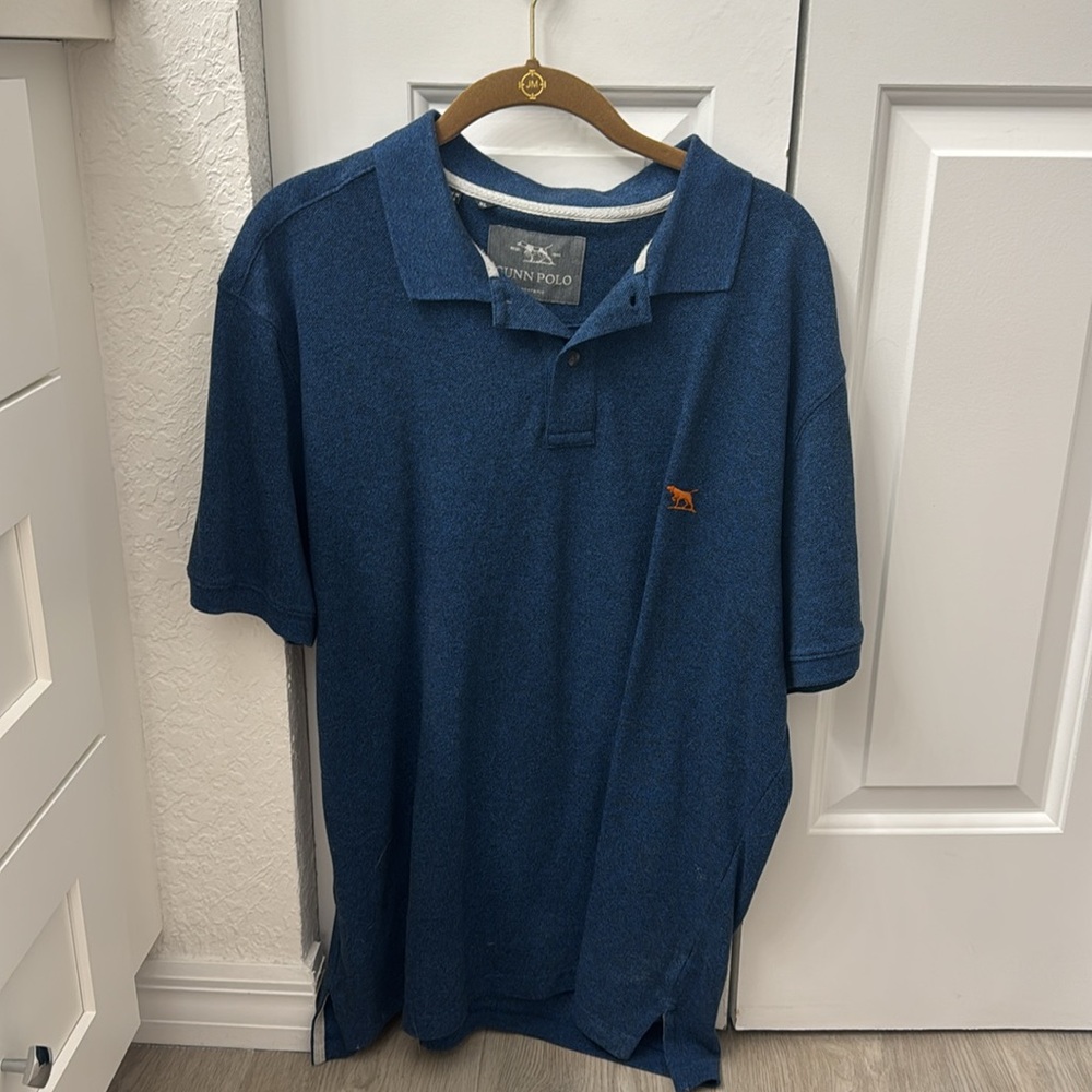 Rodd & Gunn blue polo sports fit XL